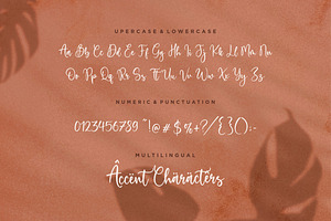 Sweetie Autumn - Calligraphy Font