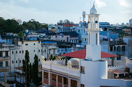 Mask in Mombasa, Kenya
