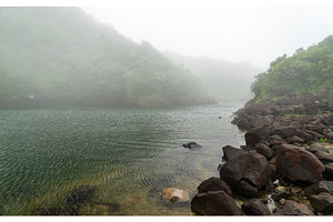Boeri Freshwater Lake in Morne Trois