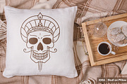 100 Decorative Vector Skulls, a Decorative Illustration by pixaroma (Thumbnail 13 of 37)