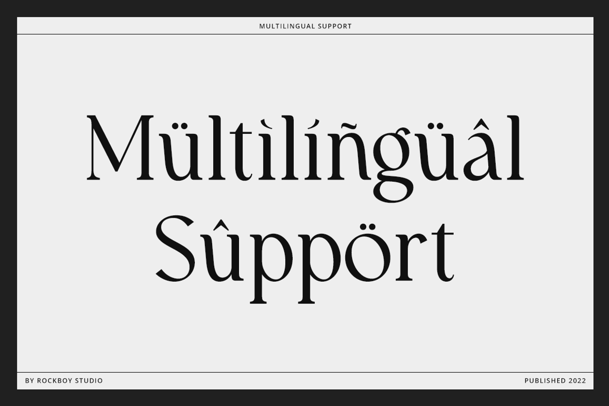 Walknoice - Modern Stylish, a Serif Font by RockboyStd (Photo 8 of 12)