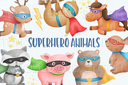 Superhero Animal Illustrations, an Animal Illustration by Doodle and Stitch (Thumbnail 1 of 2)