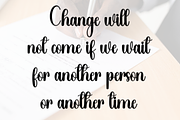 Subtitle, a Handwritten Font by FreshTypeINK (Thumbnail 6 of 7)