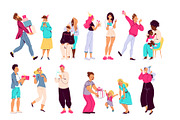 gifts people, a Decorative Illustration by Funnystore (Thumbnail 2 of 6)