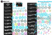 Procreate Dreamy Snowflakes Brushes, a Brush Add-On by Fashion Workshop Bkk (Thumbnail 12 of 21)