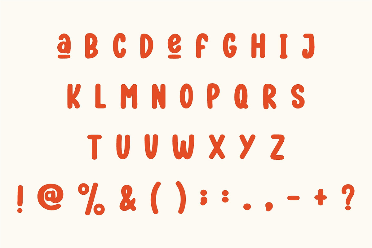 Banana Bread, a Font by Limited.studio (Photo 6 of 7)