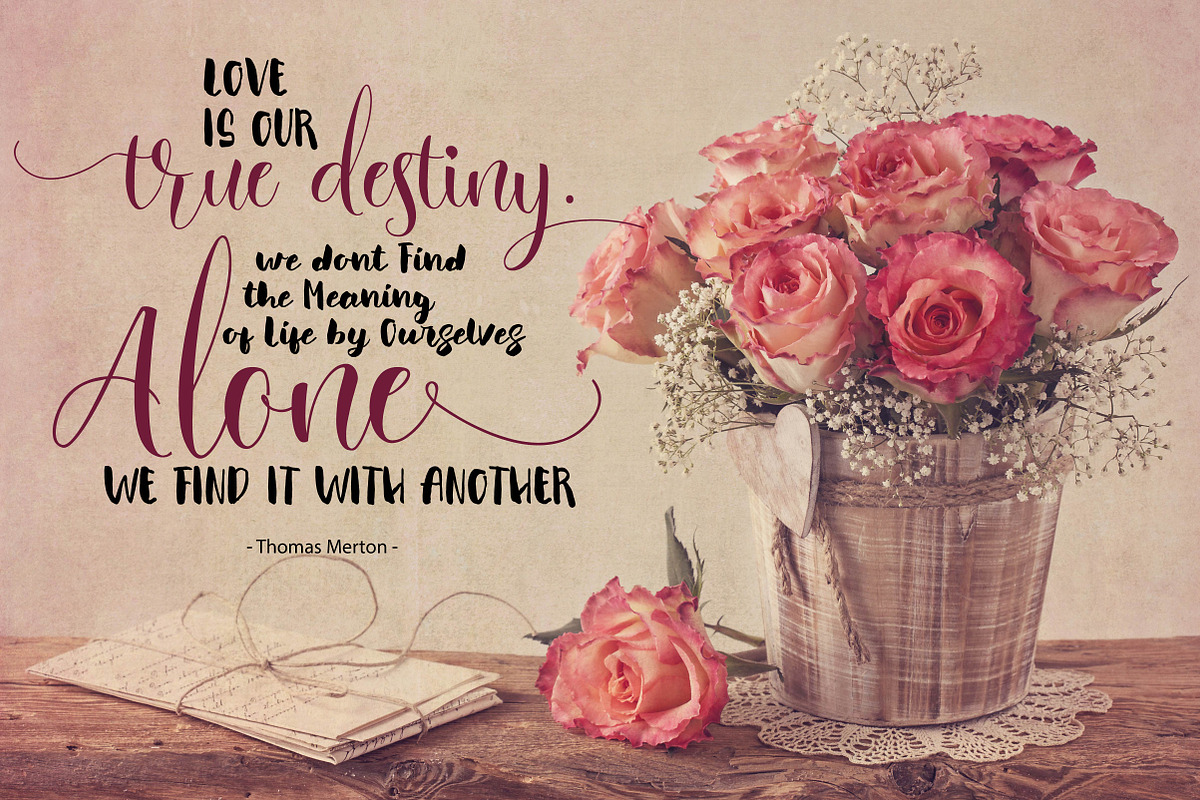 Valentine Agnes FONT DUO preview 5