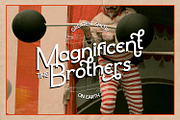 Le Cirque - Parade Type, a Font by ikiiko (Thumbnail 2 of 7)