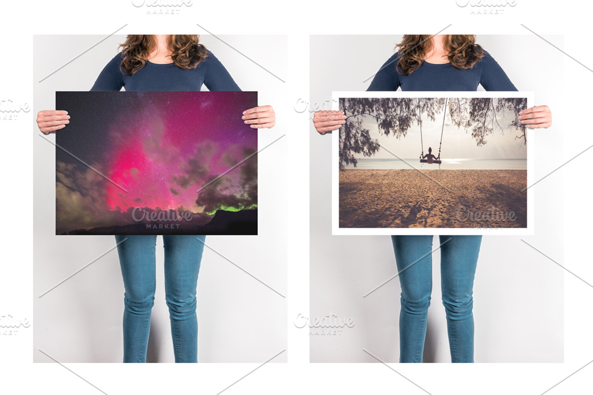 Artwork Presentation Mockup Female, a Product Mockup by Studio W&W (Photo 4 of 4)