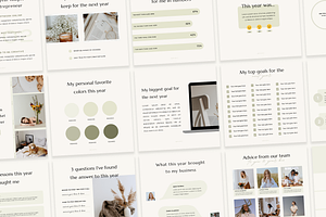 Year In Review Instagram Templates
