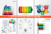 30 business infographic templates, a Presentation Template by Abert (Thumbnail 3 of 4)