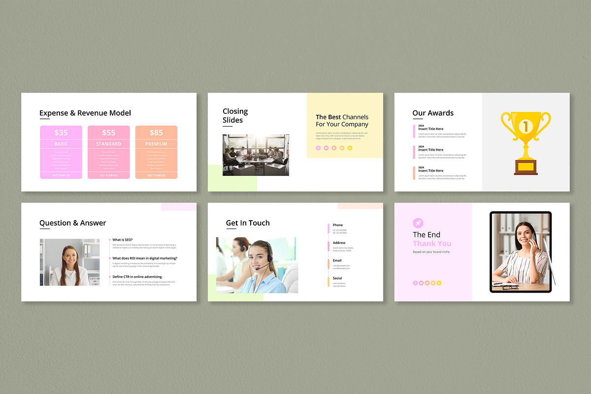 Social Media Marketing Presentation, a Presentation Template by Mighty-Slide (Photo 18 of 18)