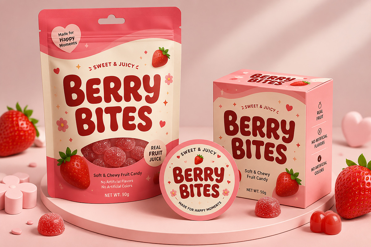 Funberry – Playful Display Font, a Slab Serif Font by Wow Magic (Photo 4 of 5)