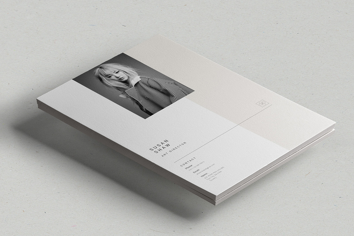 Theta Resume Template, a Resume Template by Nina Shaw (Photo 7 of 10)