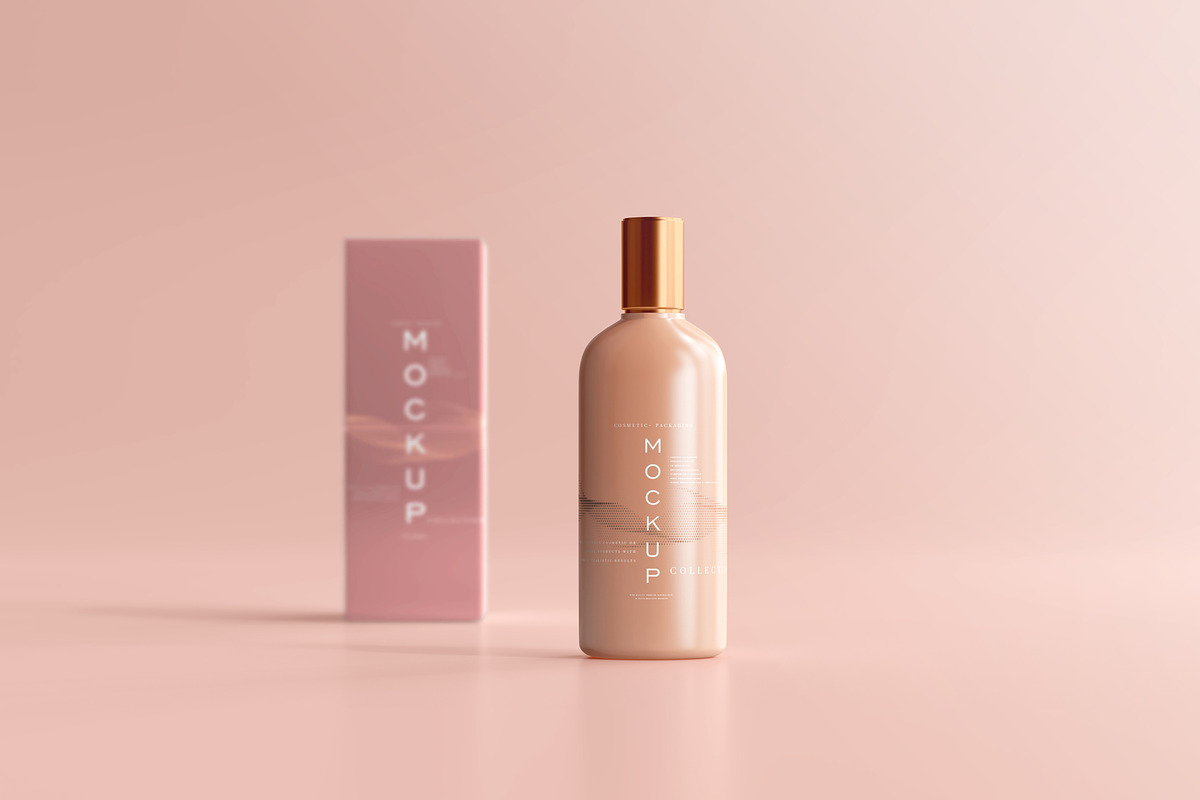 390+ Cosmetic Branding Mockup Scenes, a Cups & Container Mockup by pmvch (Photo 181 of 367)
