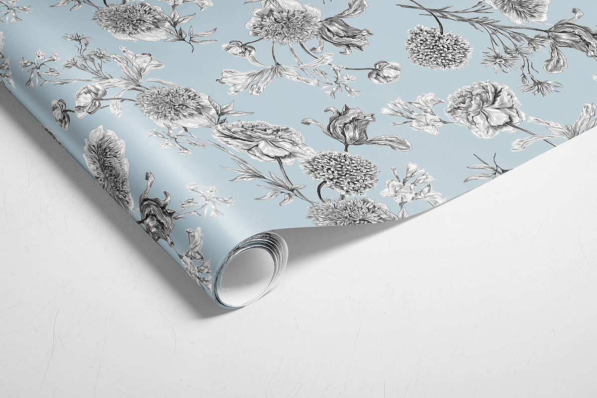 MAGICAL GARDEN (Pattern & motifs), a Pattern Graphic by HannaStudio (Photo 10 of 10)