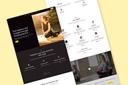 Yoga - Landing Page Template, a Templates & Theme by RPWDS (Thumbnail 2 of 3)