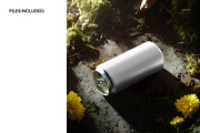 Nature-Themed Beverage Can Mockup, a Cups & Container Mockup by creatsy5 (Thumbnail 2 of 5)