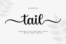 Tail Font - Script Font with Swash