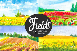 Watercolor Landscapes