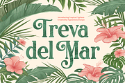 Treva del Mar, a Serif Font by ilhamtaro (Thumbnail 1 of 13)