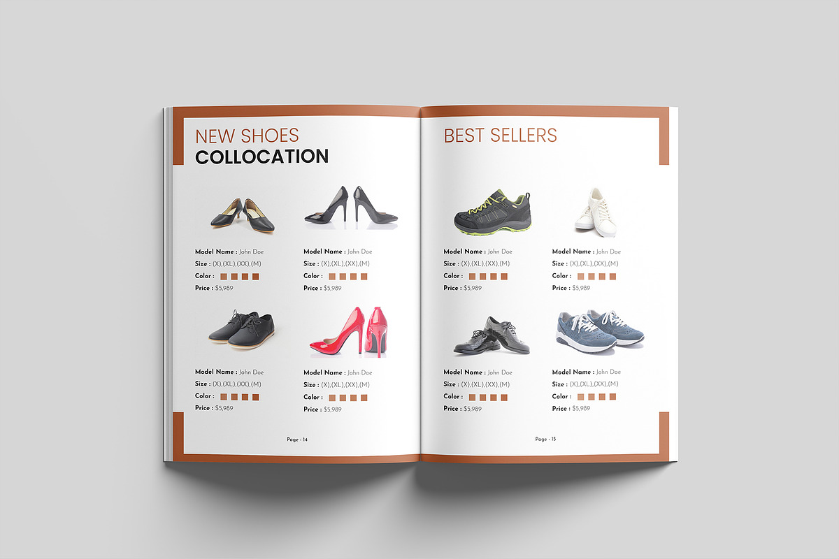 Fashion Product Catalogue Template preview 8
