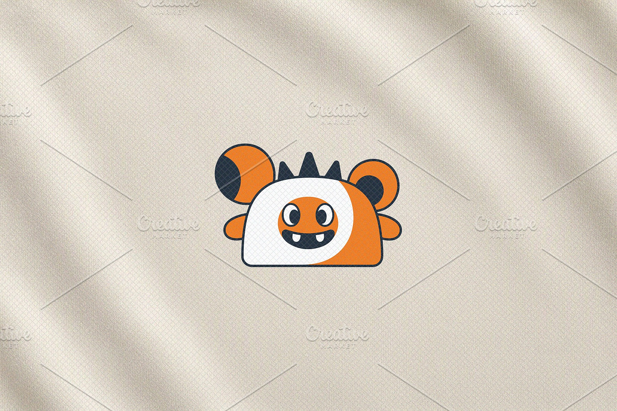 Cute Monster Character, a Decorative Illustration by Vectorium Studio (Photo 3 of 3)