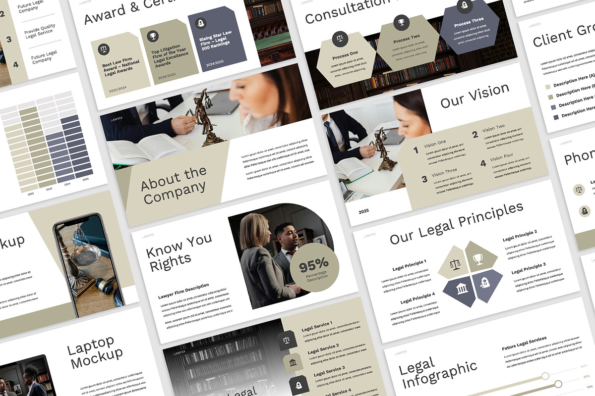 Law Firm Google Slides preview 6