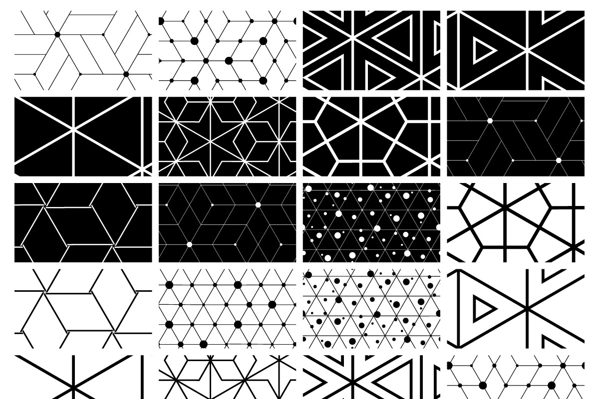100 universal seamless patterns, a Pattern Graphic by softulka (Photo 2 of 8)