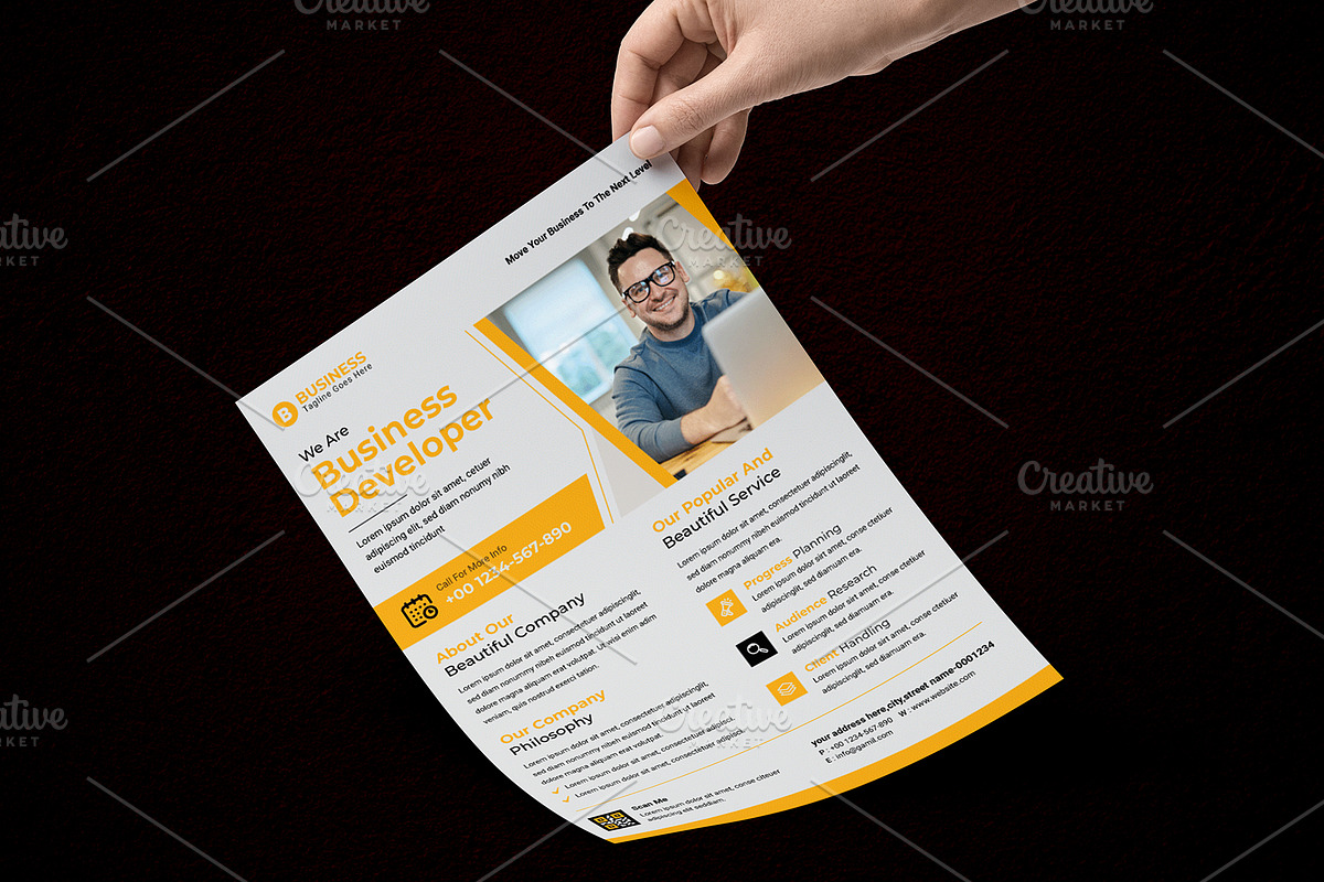 Business Flyer, a Flyer Template by creative-som (Photo 2 of 3)