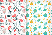 6 Autumn vector seamless patterns, a Pattern Graphic by Insalata Illustrata (Thumbnail 4 of 4)