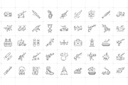 Military Icon Set, an Outline Icon by Prosymbols (Thumbnail 4 of 5)