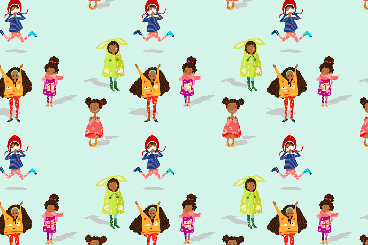 HOLIDAY THEME SEAMLESS PATTERN preview 3