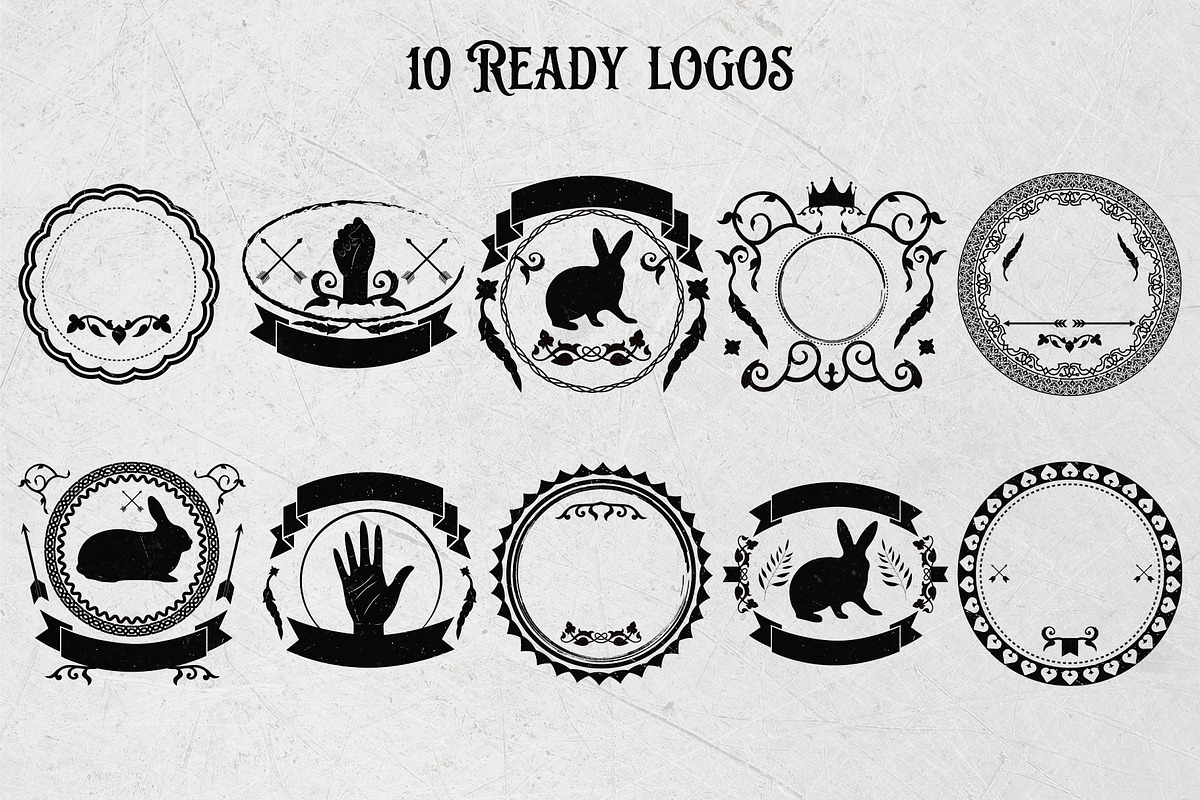 Vintage logo manufacture, an Animal Illustration by Vinegret -Shop (Photo 4 of 8)