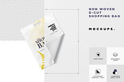 Non Woven D Cut Bag Mockups, a Product Mockup by GfxFoundry (Thumbnail 3 of 6)