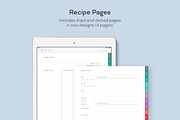Digital Recipe Book for Goodnotes, a Stationery Template by PickMimi (Thumbnail 2 of 7)