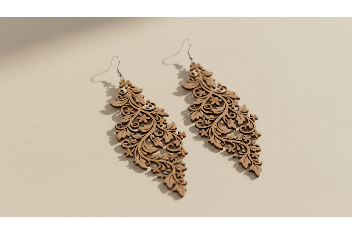 Flower Cut Earrings Pack, a Graphic by hafijul (Photo 10 of 11)
