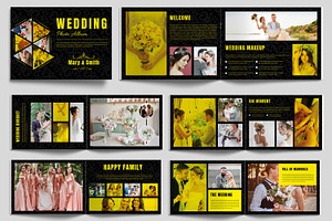 Wedding Photo Album Template, a Magazine Template by MightyDesign