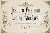 Royal Vesper, a Serif Font by Wow Magic (Thumbnail 5 of 5)
