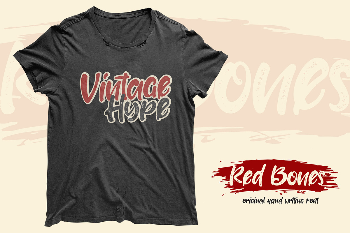 Red Bones, a Font by LetterStock (Photo 2 of 8)