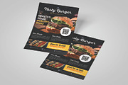 Food flyer design tenplate, a Flyer Template by Workhu (Thumbnail 2 of 3)