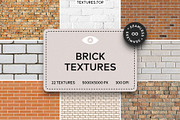 22 Seamless Brick Texture Pack, a Texture Graphic by Top Textures (Thumbnail 1 of 10)
