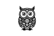 Cute Owl Silhouette Bundle, an Illustration by yasushie (Thumbnail 31 of 31)