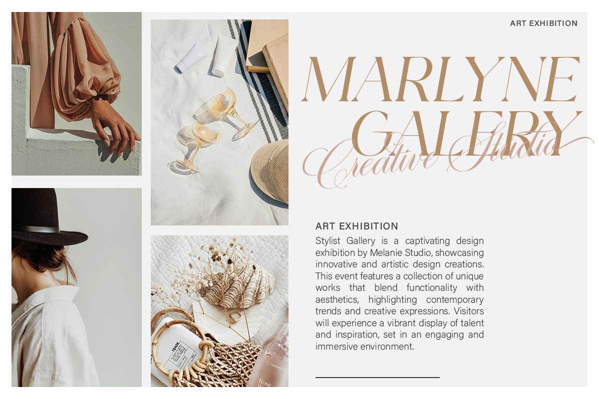 Gervia Font Duo, a Script Font by Lucky Type (Photo 7 of 18)