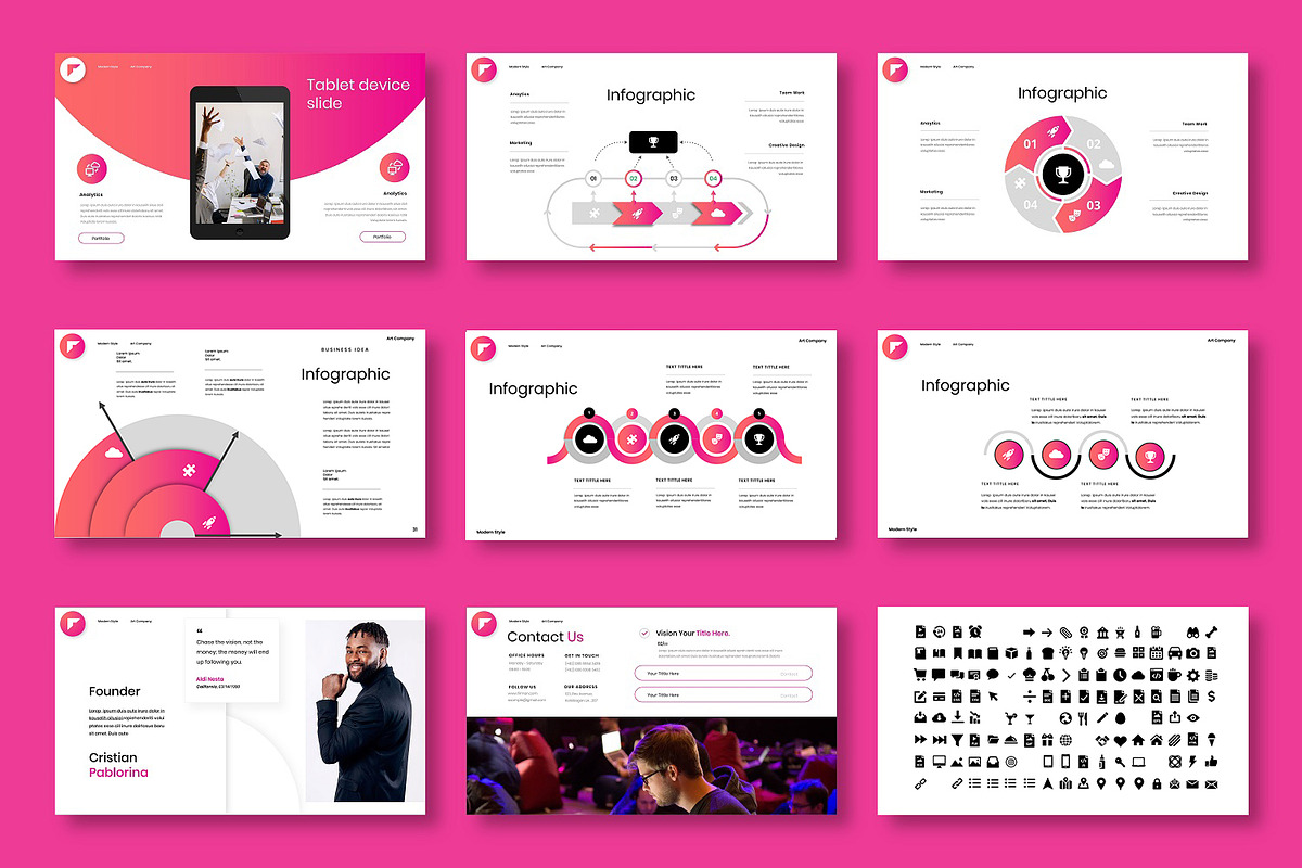 Firman – Business Keynote Template, a Presentation Template by Dens Creative Studio (Photo 5 of 6)