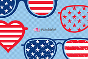 4th of July Glasses SVG, an Object Graphic by PolpoDesign (Thumbnail 4 of 4)