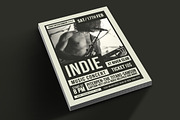 Indie Music Flyer, a Flyer Template by Muhamad Iqbal hidayat (Thumbnail 2 of 4)