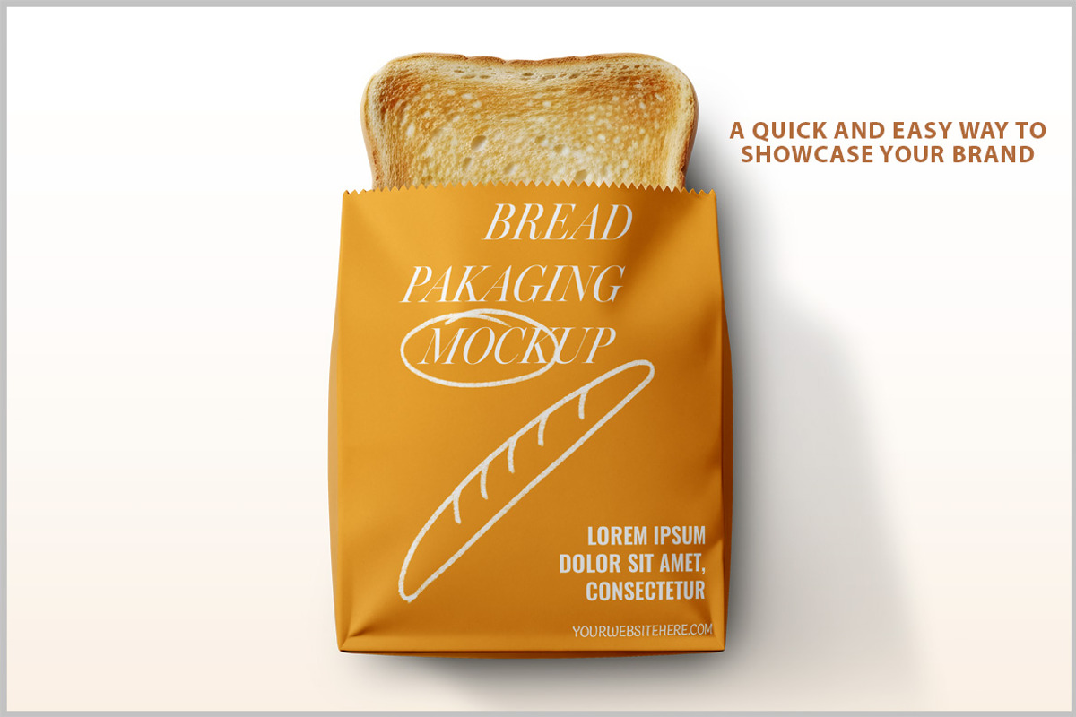 Paper Packaging Bag Mockup PSD, a Product Mockup by Bruno's Shop (Photo 2 of 4)