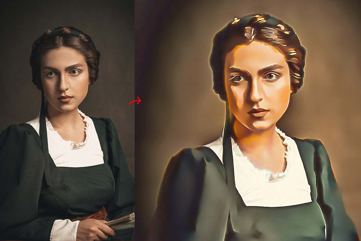 Pro Paint Photoshop Action, an Action Add-On by MRI STUDIO (Photo 3 of 11)