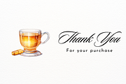 Realistic Watercolor Tea, a Decorative Illustration by New-School-Wave (Thumbnail 5 of 5)